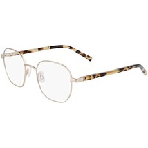 NEW NAUTICA N7313 712 Matte Gold &amp; Tortoise Eyeglasses 49mm with Nautica... - $1,092.66 MXN