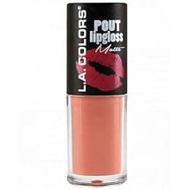 L.A. Colors Pout Matte Lip Gloss - Long Wearing - Coral Shade - *LET&#39;S K... - $2.00
