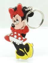 Disney Applause - &quot;Minnie Mouse&quot; Rubber Keychain Collectible - £7.97 GBP