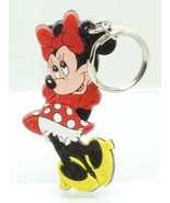 Disney Applause - &quot;Minnie Mouse&quot; Rubber Keychain Collectible - $13.72 CAD