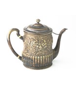 1875-1891 Tiffany &amp; Co Makers Silver Soldered Tea Pot American Repousse ... - $42,676.48 MXN