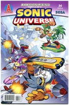 SONIC UNIVERSE #34 2011- Archie Comics- Sega  NM- - £21.21 GBP