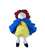 VINTAGE 1990 Madeline Stuffed Plush Cloth Doll Doll Eden by Barbara Beme... - $26.94 CAD
