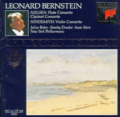 Nielsen: Flute Concerto; Clarinet Concerto / Hindemith: Violin Concerto ... - $10.44