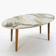 Modern Style Round Side Table - $153.00