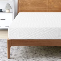 6 Inch Twin Mattress In A Box, Gel Memory Foam Mattresses Made In, Medium Firm - £119.55 GBP