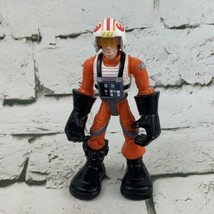 Star Wars Luke Skywalker 2004 Hasbro Playskool Figure X-Wing Pilot - £9.33 GBP