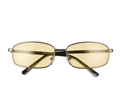 NWT BP. Nordstrom 58mm Rectangular Wire Sunglasses - Yellow lens - £7.58 GBP