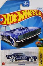 HOT Wheels &#39;67 CAMARO BLUE - £4.60 GBP