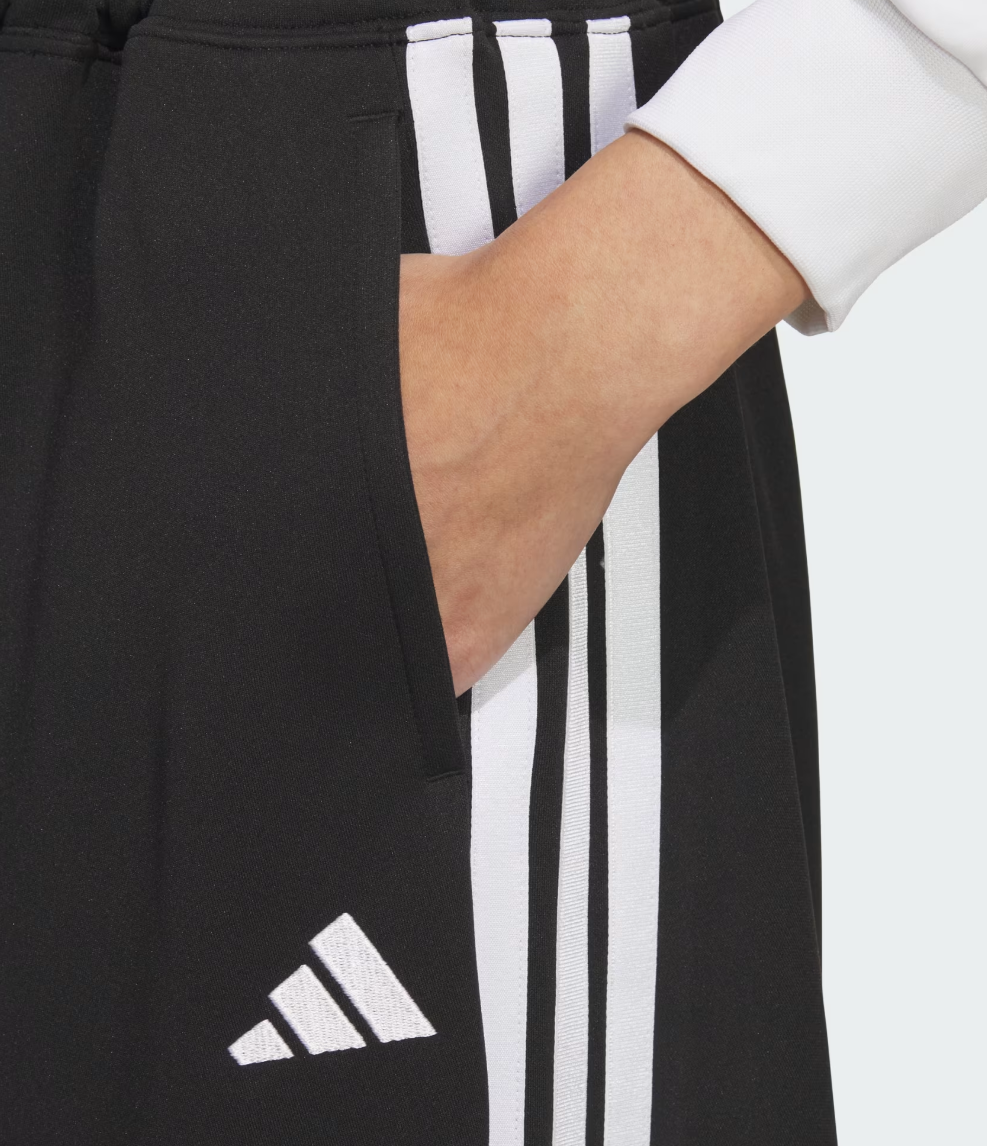 adidas 3-Stripes Knit Skirt Women's Sportswear Casual Dress Black AsiaFit KA0962 Item image 5