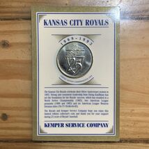 Kansas City Royals  - 25th Anniversary Commerative Coin - Kemper Service... - $9.90