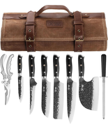 Hand Forged Meat Boning Carving Cleaver Butcher Knife, High Carbon Steel... - $259.86