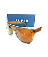 RetroSuperFuture Flattop 418 Clear Brown  Sunglasses Italy - $3,170.27 MXN