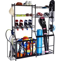 VEVOR Golf Storage Garage Organizer, 2 Golf Bag Storage Stand Holder and Other S - £175.82 GBP