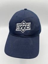 Upper Deck Hat Cap Adult Blue White Logo Adjustable Snapback - $6.90