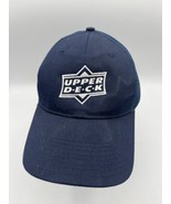 Upper Deck Hat Cap Adult Blue White Logo Adjustable Snapback - £5.42 GBP