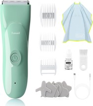 Baby Hair Clippers - Ultra Quiet Electric Hair Trimmer, Cordless Rechargeable - £35.95 GBP