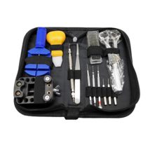 13pc Watch Repair Kit for Battery Replacement &amp; Back Case Opener with Carry Bag - £17.91 GBP