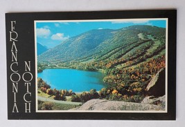 Postcard Franconia Notch &amp; Echo Lake Artist&#39;s Bluff New Hampshire - £4.43 GBP