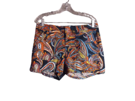 Banana Republic Rio Multicolored Paisley Print Shorts Womens Size 4 - £11.05 GBP