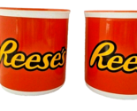 2X REESE Coffee Tea Cups Mugs Collectible HERSHEY PRODUCT - £7.05 GBP