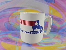 Maxwell House 1984 US Figure Skating Team Coffee Mug, Olympics Red White... - $9.99