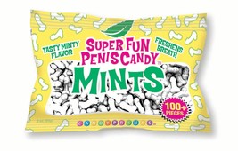 SUPER FUN PENIS SHAPED CANDY NOVELTY GAG GIFT PARTY MINT FLAVORED 100 PI... - $237.47 MXN