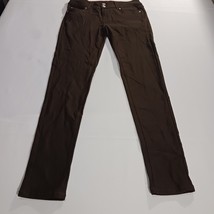 GoGo Star Mid-Rise RN#121773 Women's Brown Stretch Skinny Jeans Size L (28×30) image 12