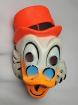 Vintage Cesar Oncle Picsou Disney Productions Plastic Halloween Mask France - £87.04 GBP