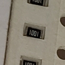 1K SURFACE MOUNT RESISTOR 1pc - $1.10
