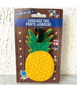 On the Go Luggage Tag Rubber Pineapple Travel Bag ID Tag - €8,09 EUR
