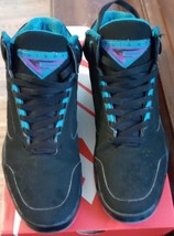 Nike Air Flight Light Mid Black/cyber Teal size 11.5 - £83.93 GBP