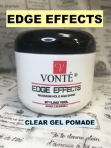 Vonte Edge Effects For Definition Hold Shine 4oz &#39;clear&#39; Gel Pomade - £8.96 GBP