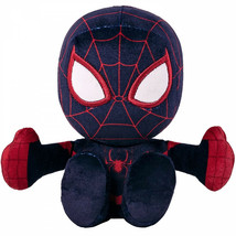 Marvel Spider-Man Miles Morales 8 Inch Kuricha Sitting Plush Doll Multi-Color - £17.31 GBP