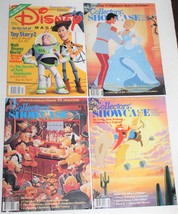 Collectors Showcase 1995 &amp; 1996 Lot of 3 and Disney Magazine Winter 1999-2000 - £7.99 GBP