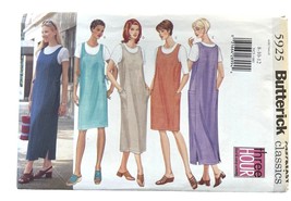 Butterick Sewing Pattern 5925 Jumper Petite Misses Size 8-12 - $10.79