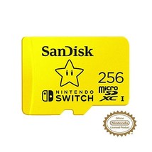 SanDisk SDSQXAO-256G-GNCZN microSDXC UHS-I Card for Nintendo Switch, 256... - $52.00