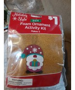 4 Packs Gnome Foam Ornament Activity Kits DIY Gift Tags Makes 20 Total C... - $4.95