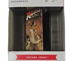Hallmark Indiana Jones Movie Retro Video Cassette Case Christmas Ornamen... - $10.88