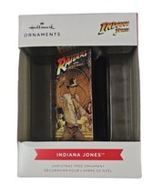 Hallmark Indiana Jones Movie Retro Video Cassette Case Christmas Ornament NEW - £8.60 GBP