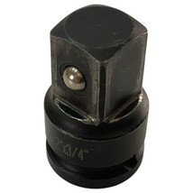 Grey Pneumatic 1/2&quot; Female x 3/4&quot; Male Impact Socket Adapter with Fricti... - $14.84