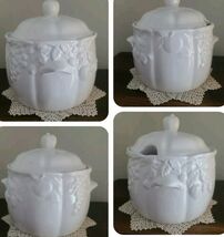 Vintage ~ Handcrafted ~ 3 Qt ~ Ceramic Soup Tureen ~ Covered Dish ~ Frui... - $80.00