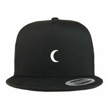 Trendy Apparel Shop Flexfit XXL Crescent Moon Embroidered 5 Panel Flatbi... - £21.49 GBP