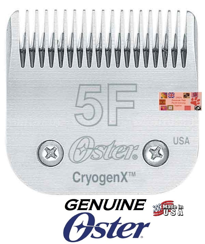 Oster A5 CryogenX 5F 5FC BLADE*Fit Many Andis,Wahl Clippers PET GROOMING - $42.99