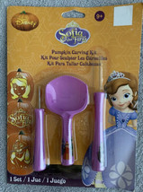 Sofia the First Pumpkin Carving Kit Instruction Book For 7 Designs 3 Tools New - £11.18 GBP