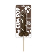 CUM POP LOLLIPOP DARK CHOCOLATE PENIS CANDY ADULT NOVELTY GAG GIFT - $19.79