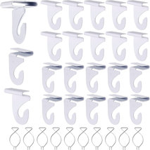 OALEN 20 Drop Ceiling Hooks for Classrooms &amp; Offices, White Heavy Duty C... - $15.13