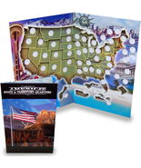State Quarter Collection Book Folder Map - $489.27 MXN