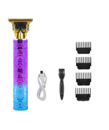 Vintage T9 Metallic Gradient Cordless Shavers Barber Clippers Hair Trimm... - $21.72 CAD