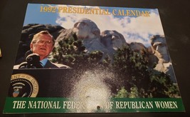 1992 George Bush Sr. Calendar - National Federation of Republican Women - £13.19 GBP